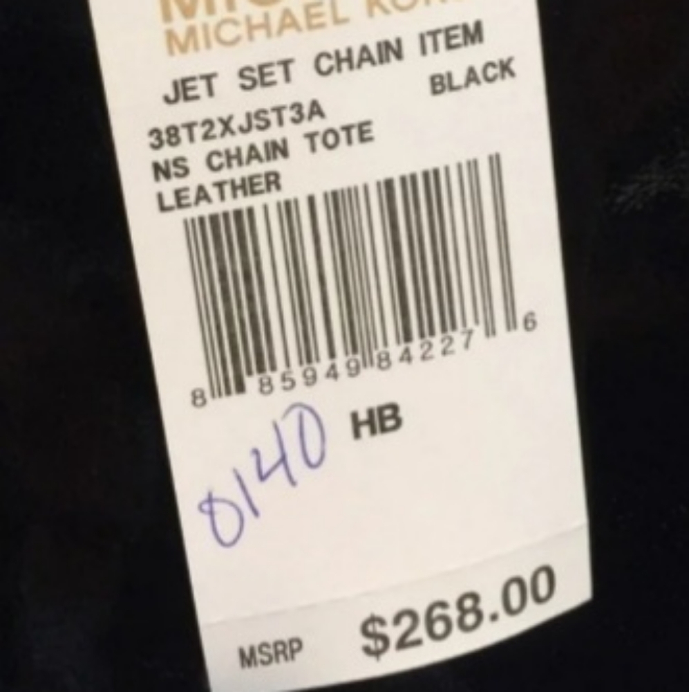 Michael Kors Womens Patent Leather Tote Handbag Pu